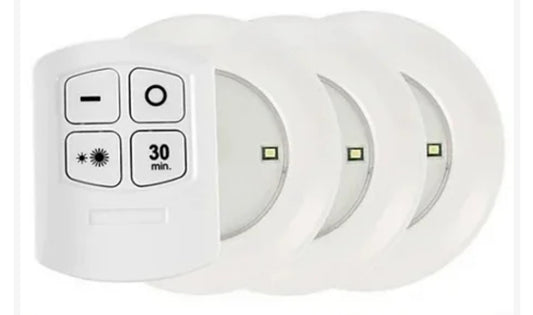 Kit 3 Lâmpada Luminária Led